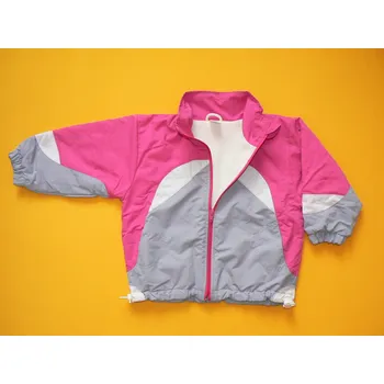 Arex, ČR Bunda podšitá flísem Barva: šedo-růžová, Velikost: 98