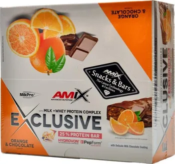 Amix Exclusive bar 24 x 40 g