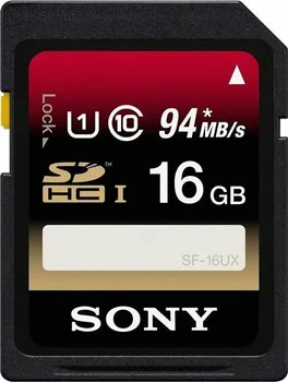 Paměťová karta Sony Expert SDHC 16 GB Class 10 UHS-I U1 (SF-16UX)