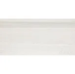 Rako Alba DCPSE730, schodovka, matná, kalibrovaná, slonová kost, 30 x 60 x 1 cm