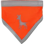 Alcott reflexní šátek M oranžový