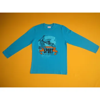 Soňa Zemanová, ČR Tričko dl. rukáv Freeride Barva: tyrkysově modrá, Velikost: 128