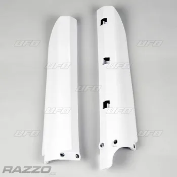 Kryty předních vidlic UFO Fork Protector Yamaha YZ85 02-19 bílé