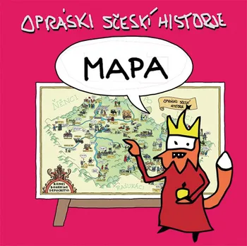 Komiks pro dospělé Opráski sčeskí historje: Mapa - jaz