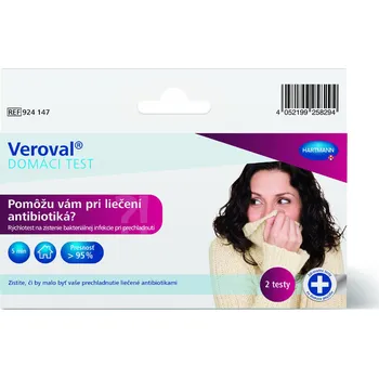 Diagnostický test Recenze Hartmann Veroval Antibiotika 2 ks