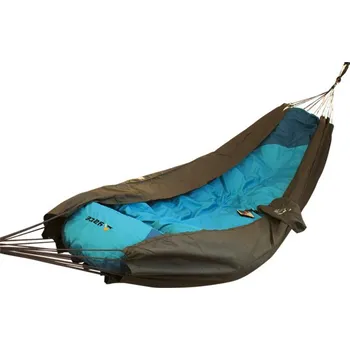 Zahradní nábytek YATE Highlander Trekker Hammock 218 x 140 cm modrá/černá