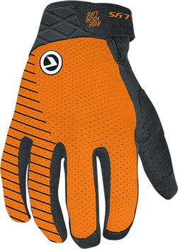 Cyklistické rukavice Kellys Relic dlouhoprsté oranžové