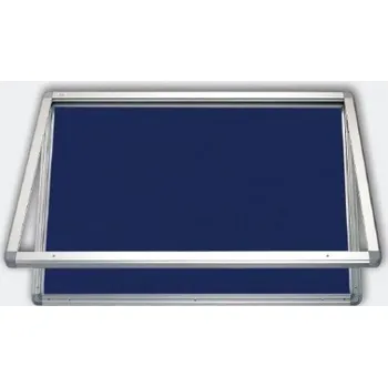 2x3 vitrína s horizontálním otevíráním 75 x 70 cm