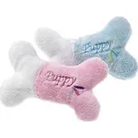 Hračka plyšová pískací kost Puppy
