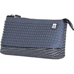 Pixie penál VELKÝ Barva: Šedý s proužky