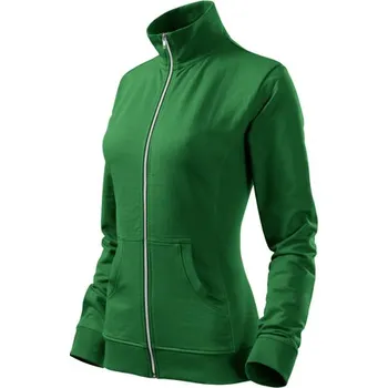 Dámská mikina MALFINI Mikina VIVA LADY, různé barvy Velikost L středně zelené