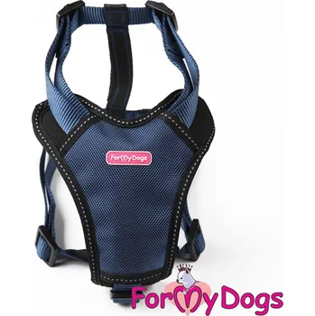 Postroj pro psa FOR MY DOGS Postroj BLUE Modrý Velikost: L