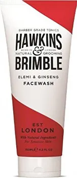 Hawkins & Brimble Jemný mycí gel na obličej pro muže s vůní elemi a ženšenu 150 ml