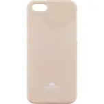GOOSPERY Mercury Jelly Case pro iPhone 5/5S/SE Gold