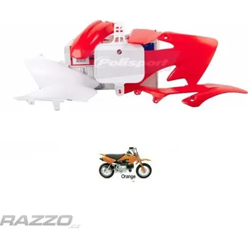 Sada plastů Polisport Plastic Kit Honda CRF50 04-17 Červená