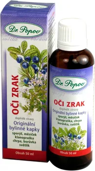 Přírodní produkt Dr. Popov Oči zrak kapky 50 ml