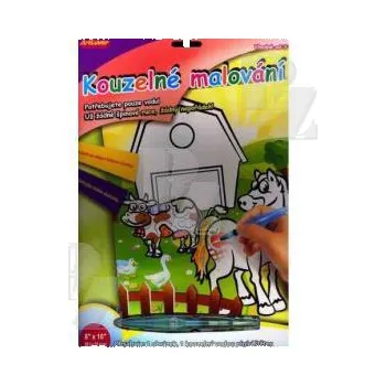 omalovánky Kouzelné malování ŠTĚTCEM NAPLNĚNÝM VODOU kůň, SMT Creatoys
