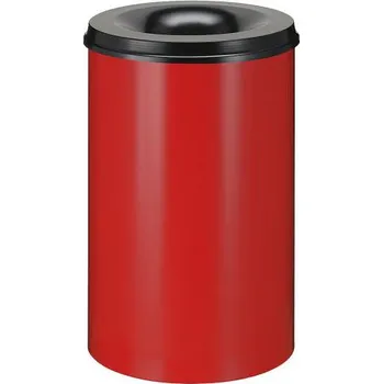 Odpadkový koš Samozhášecí odpadkový koš 30 l - červeno-černý