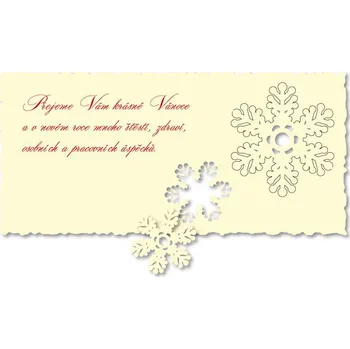 Novoročenka - Vločky - sada 5ks