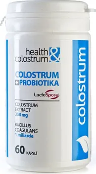Přírodní produkt Health & Colostrum Colostrum + probiotika 60 cps.