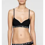 Podprsenka bez kostice QF1631E-001 černá - Calvin Klein černá 70D