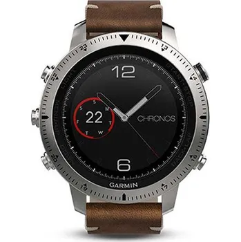 Chytré hodinky Garmin Fenix Chronos Leather Optic
