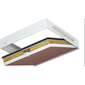 Revizní dvířka EI60 plechová do stropu klička Velikost: 300x300 strop