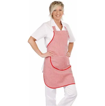 Kuchyňská zástěra Zástěra VENUS, červená nebo modrá UNI červená