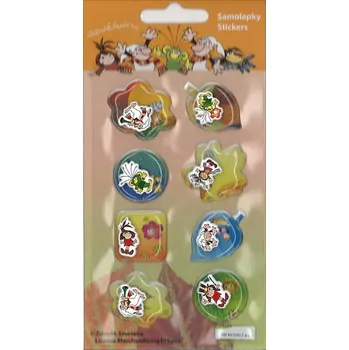 samolepka Zdeněk Smetana - Křemílek a Vochomůrka Plastické samolepky 6028001-B (Jiri Models)