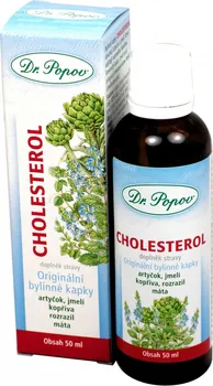 Přírodní produkt Dr. Popov Cholesterol bylinné kapky