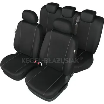 Potah sedadla KEGEL AUTOPOTAH "SCHMIDT" NISSAN Note do 2012 (I) SOLID CERNA sada 9 ks