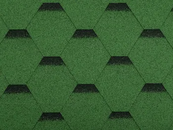 Střešní krytina Gutta Guttatec Hexagonal zelená