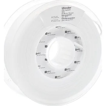 Filament Ultimaker CPE family 750g Barva: White, Průměr: 2,85 mm, Varianta: CPE+ (700 g) tisková struna (filament)