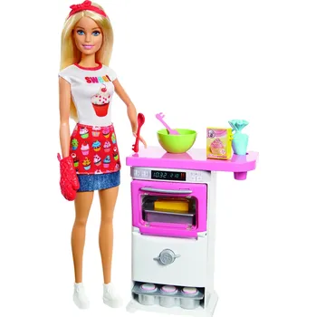 Barbie Vaření a pečení herní set s panenkou