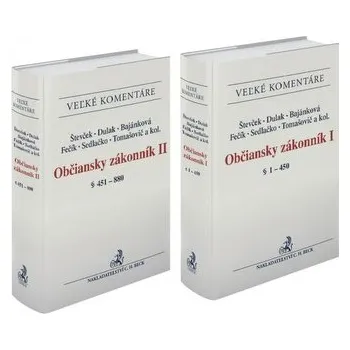 Občiansky zákonník 1. a 2. diel - Marek Števček a kol.