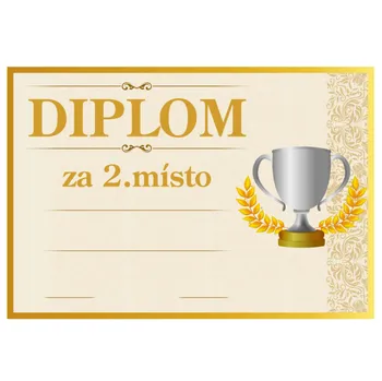 Poháry.com Diplom D197 2. místo 