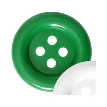 Náramek Obří knoflík zelený 70mm