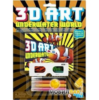 kreativní sada 3D umění - podmořský svět