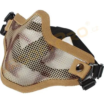 EmersonGear Maska na airsoft STRIKE - tvarovatelná - desert