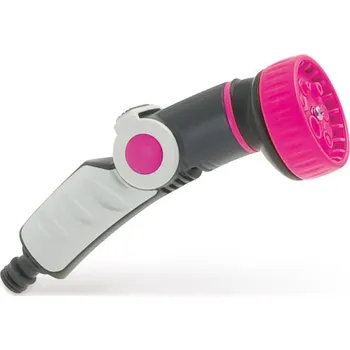Hadicová spojka Zavlažovací tryska 8 JET - růžová (GF Garden Zahradní sprcha s regulací 8 JET FUXIA)