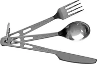 Lifeventure Knife Fork Spoon Set Titanium