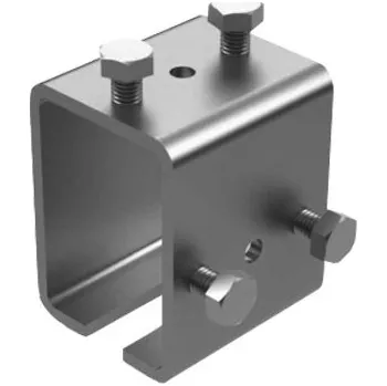 Pohon brány Spojka závěsné dráhy 57x67mm - zinkovaná