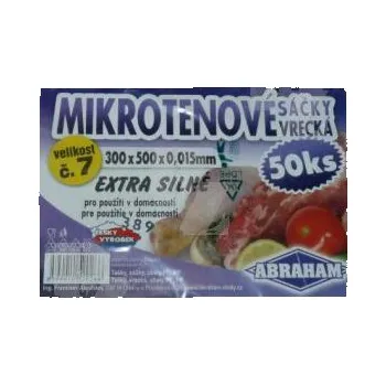 Mikroténové sáčky č.7 v bloku 300x500x0,015,mm 50ks