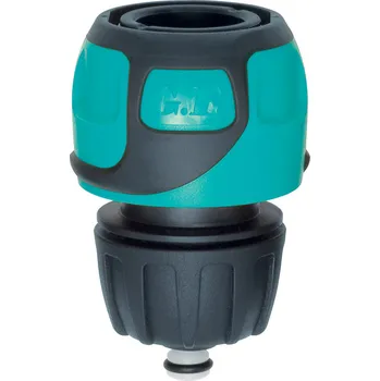 Hadicová spojka AQUASTOP hadicový konektor 3/4" - modrý (GF Garden Stopspojka 3/4" “Soft Touch“ BLUE)