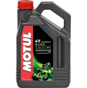 Motorový olej MOTUL 5100 ESTER 4T 10W30 4 litry, olej pro motorky HONDA CTX700 rok 14-16