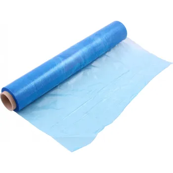 Ruční stretch folie modrá – light blue 500 mm x 23 μ x 150 m