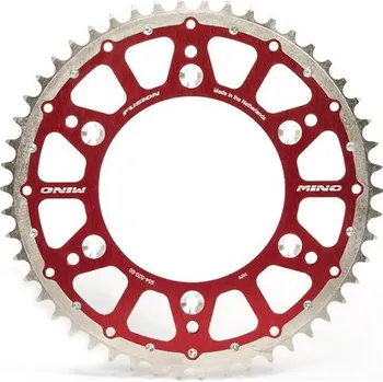 Řetězová sada pro motocykl Rozeta MINO FUSION pro HONDA CR/CRF 48 zubů červená (Rozeta s duralovým středem a železným věncem té nejvyšší kvality)