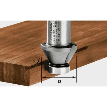 Příslušenství k frézce Festool HW 30°-OFK 500 - Fazetovací fréza 490091