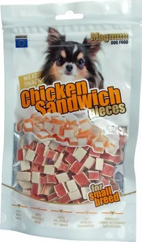 Pamlsek pro psa Magnum Chicken Sandwich Pieces 80 g