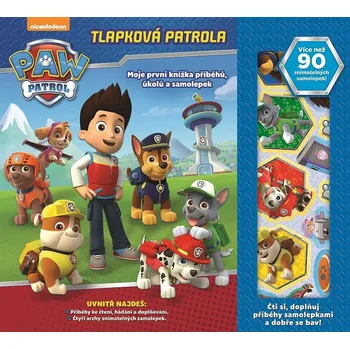 Leporelo Tlapková patrola: Moje první knížka příběhů a aktivit - Egmont